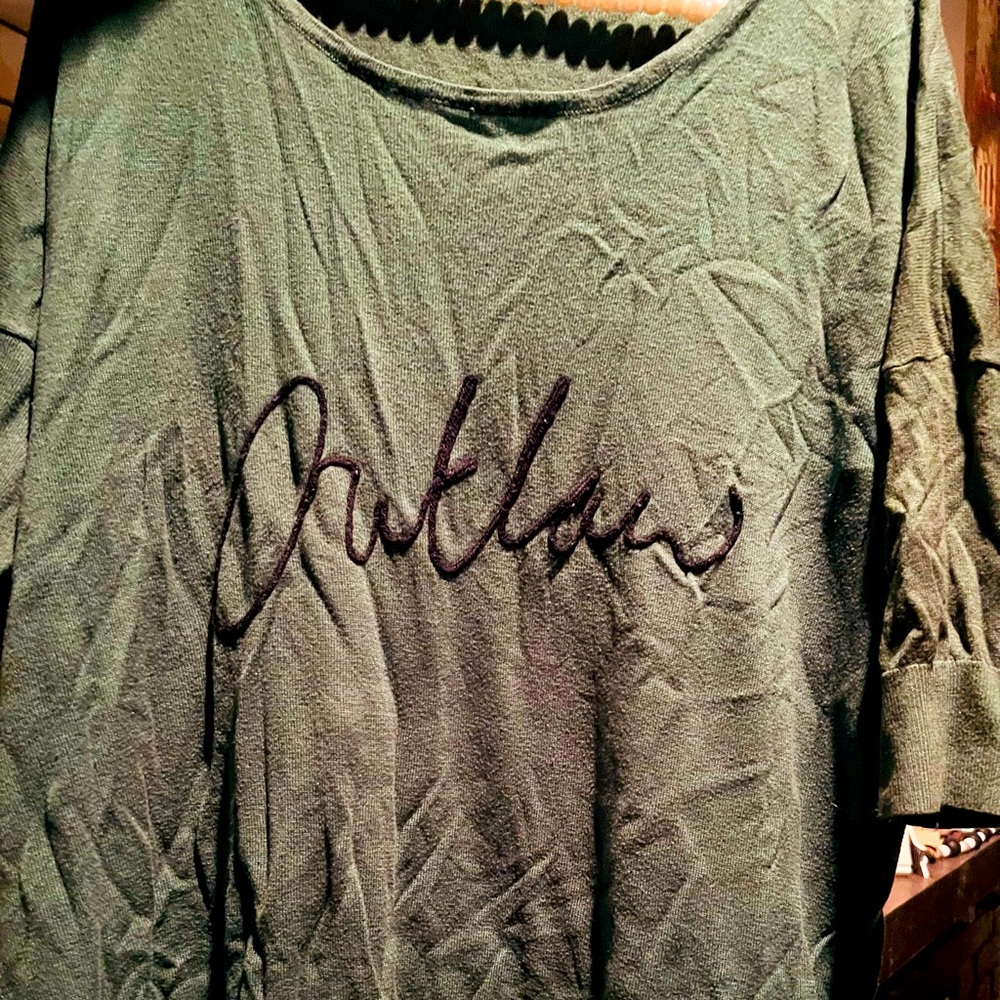 Green Outlaw shirt